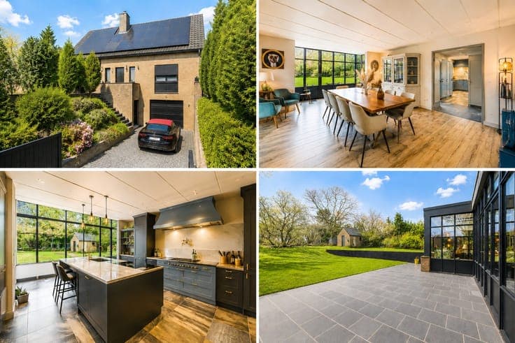 Spacious contemporary villa in Chastre
