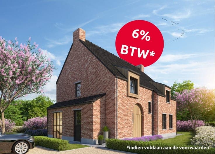 Prachtige nieuw te bouwen woning Roeselare/Beveren - 6% b...