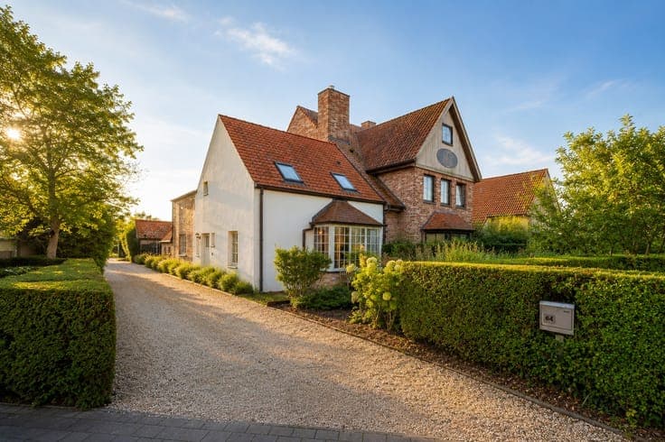 Extremely charming semi-detached house with expansive views