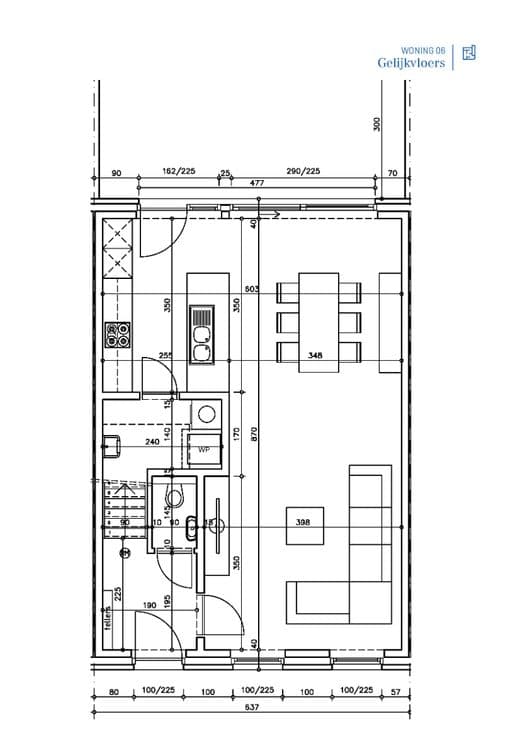 Melsele (Beveren), Bergmolenstraat - Fase 1: Lot 06