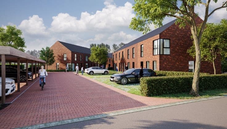Melsele (Beveren), Bergmolenstraat - Fase 1: Lot 06