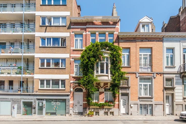 Schaerbeek, beautiful townhouse with garden and garage box