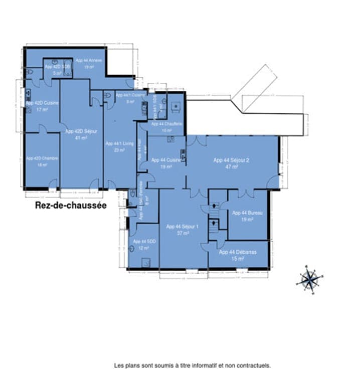 maison et deux apparts attenant loué à 1150 €/mois