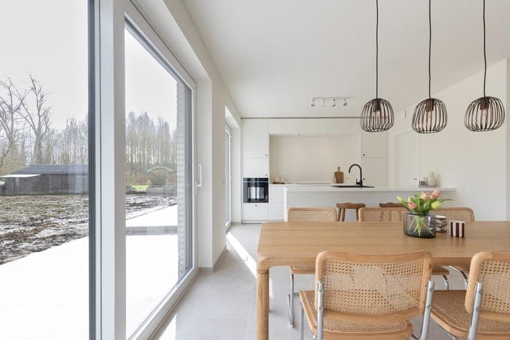 Energiezuinige halfopen nieuwbouwwoningen met inpandige g...