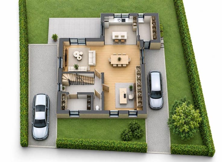 A magnificent construction project in Grand-Hallet