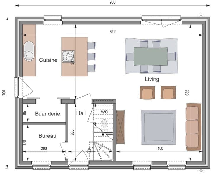 House in Frameries