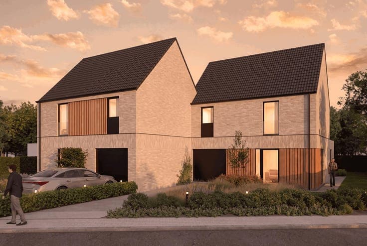 Stylish, new-construction home with 3 bedrooms in Lede