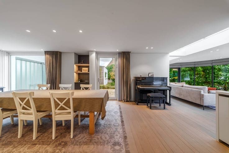 Architectural villa with beautiful garden for sale in Torhou