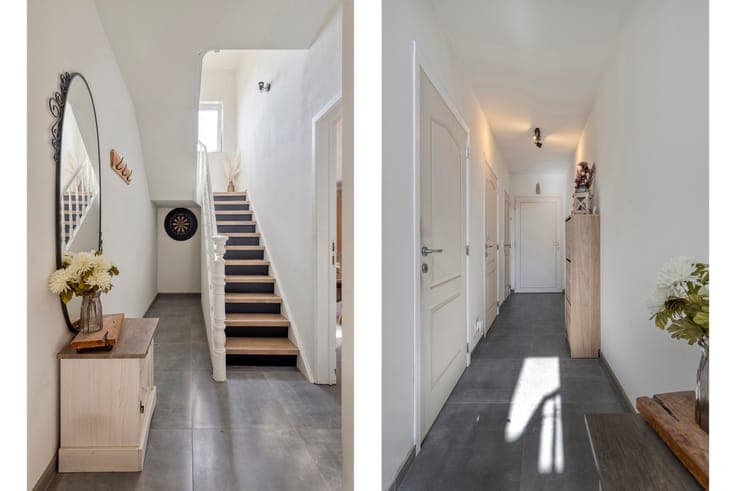 3-bedroom townhouse with a garden and 2 garages