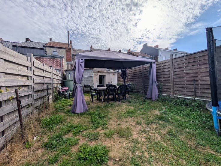 Maison 2 chambres avec jardin clôturé
