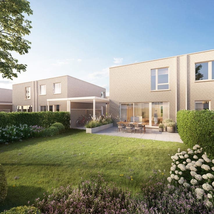 Residential project BegijnHof in the village of Astene.