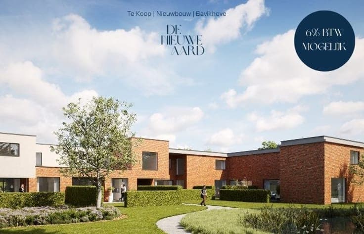 Stijlvolle nieuwbouwwoning te koop in Bavikhove!