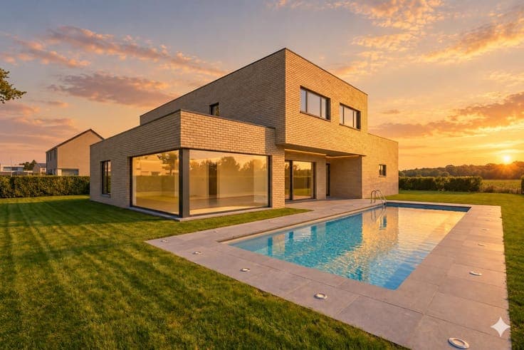 Superb shell villa to finish to your taste in Beaufays!