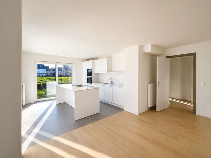 Maison neuve dans un cadre verdoyant et paisible