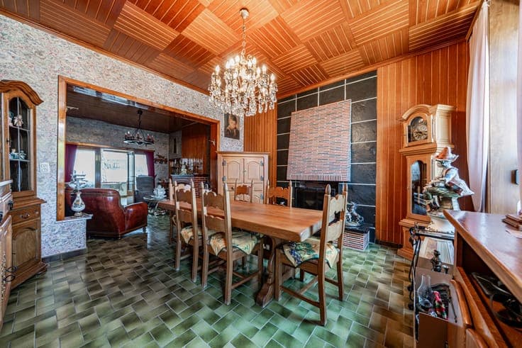 Maison 2 chambres avec grenier, garage et jardin