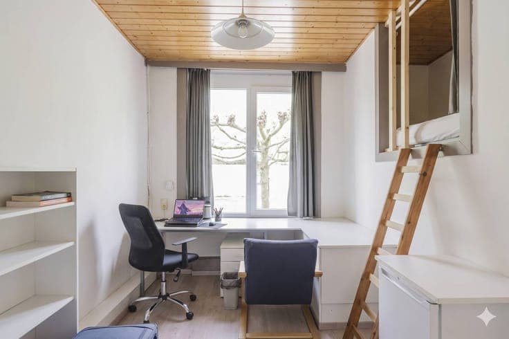 Investment property with student rooms