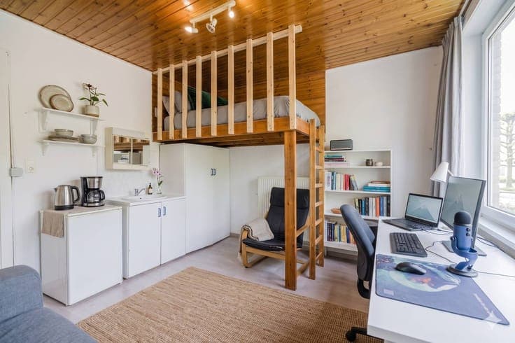 Investment property with student rooms