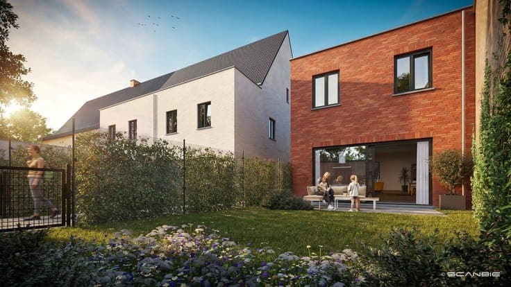 Ruime woning met 3 tot 4 slaapkamers , tuinberging en aut...