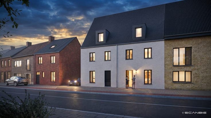 Ruime woning met 3 tot 4 slaapkamers , tuinberging en aut...