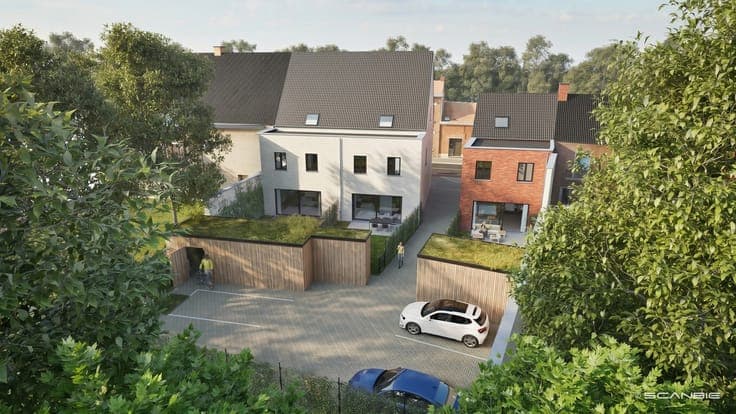 Ruime woning met 3 tot 4 slaapkamers , tuinberging en aut...