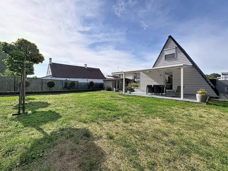 Mooie chalet met grote tuin in het vakantiedomein Dunepark