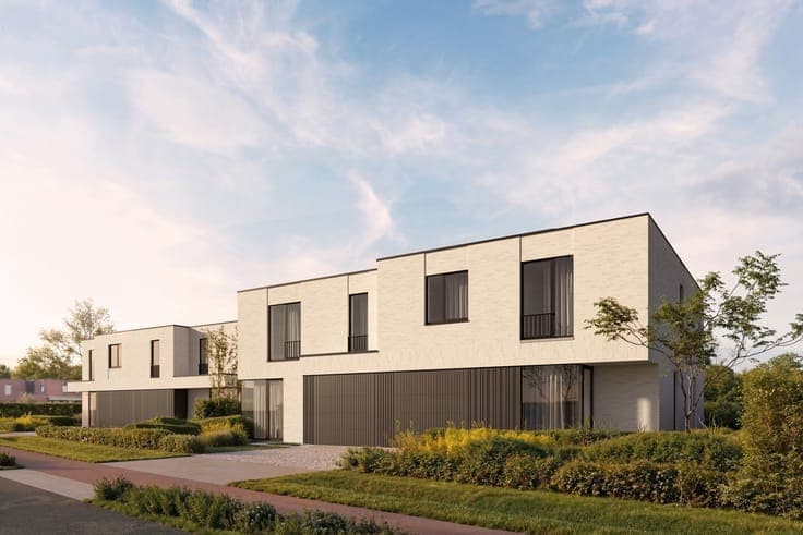 4 newly built semi-detached houses for sale in Drongen