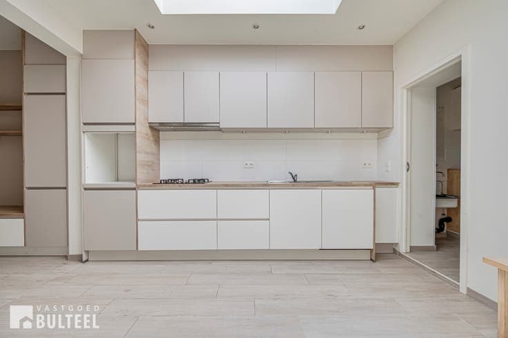 Energiezuinige woning met 2 slaapkamers en stadsterras.