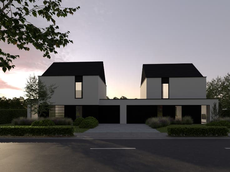 Melsen (Merelbeke), Gaversesteenweg - Fase 1: Lot 01