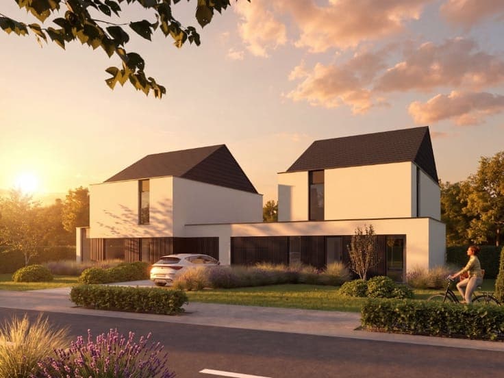 Melsen (Merelbeke), Gaversesteenweg - Fase 1: Lot 01