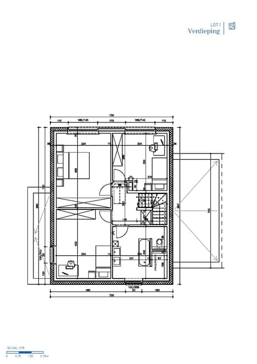 Melsen (Merelbeke), Gaversesteenweg - Fase 1: Lot 01