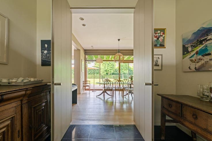 Architecturale villa met zwembad aan Sterrebos - Rumbeke
