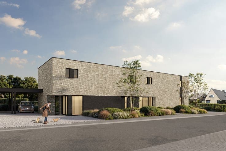 HALFOPEN nieuwbouwwoning in DORPSCENTRUM!