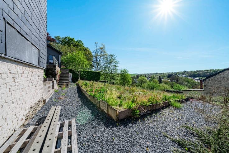 3-Bedroom Semi-Detached House with Garden & Building Plot