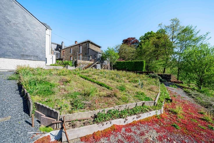 3-Bedroom Semi-Detached House with Garden & Building Plot