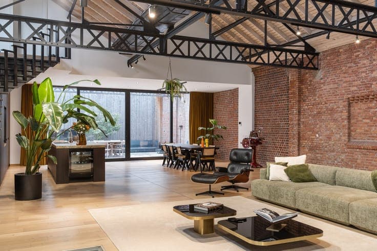 Unieke woning in loftstijl