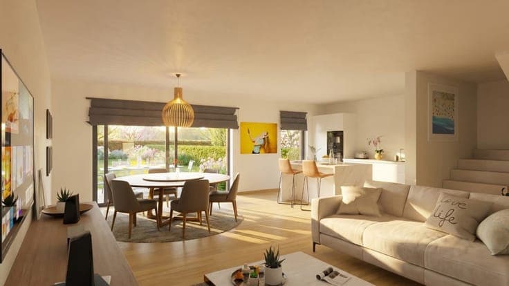 DEBUT DES TRAVAUX - 9 MAISONS AU CENTRE DE MELLET