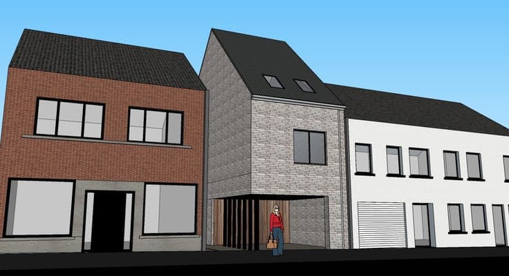 New-build home with 4 bedrooms, terrace & garden in Wetteren