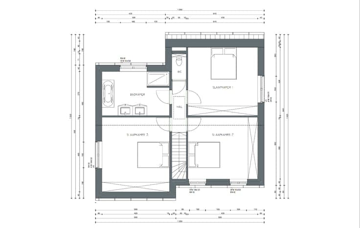 Nieuw te bouwen villa en bouwgrond in Houthulst