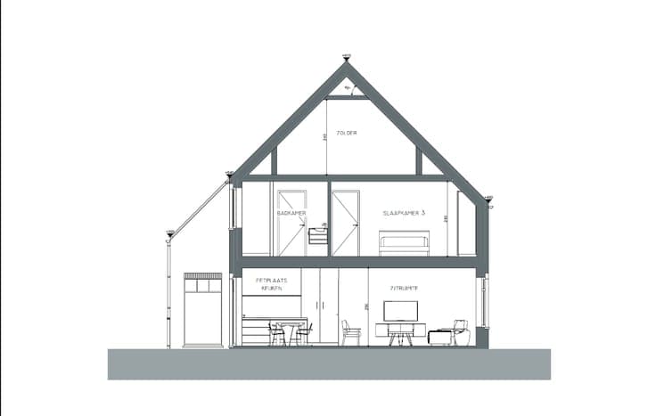 Nieuw te bouwen villa en bouwgrond in Houthulst