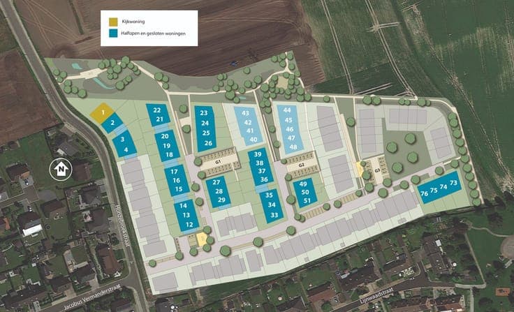 Energiezuinige woning, 4 slaapkamers mogelijk