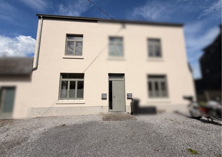 2-bedroom house with garden in Braibant.