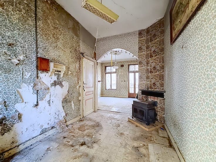 3-bedroom house with garage and garden to renovate