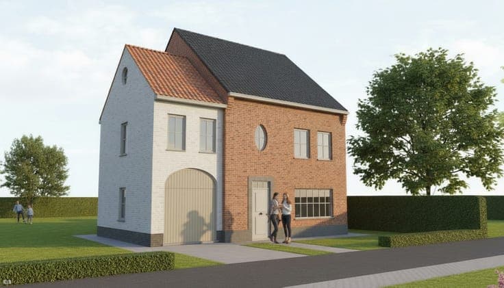 Nieuw te bouwen woning te Oudenaarde