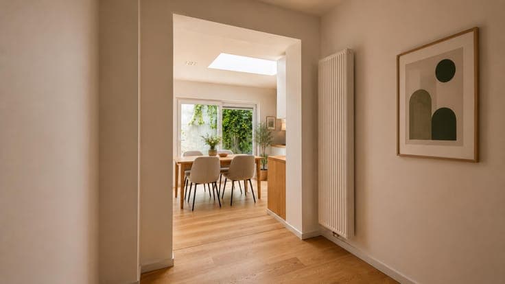 3-bedroom townhouse near the historic center.