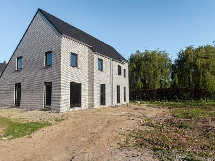 Nieuwbouwwoningen in een groene omgeving te Lokeren