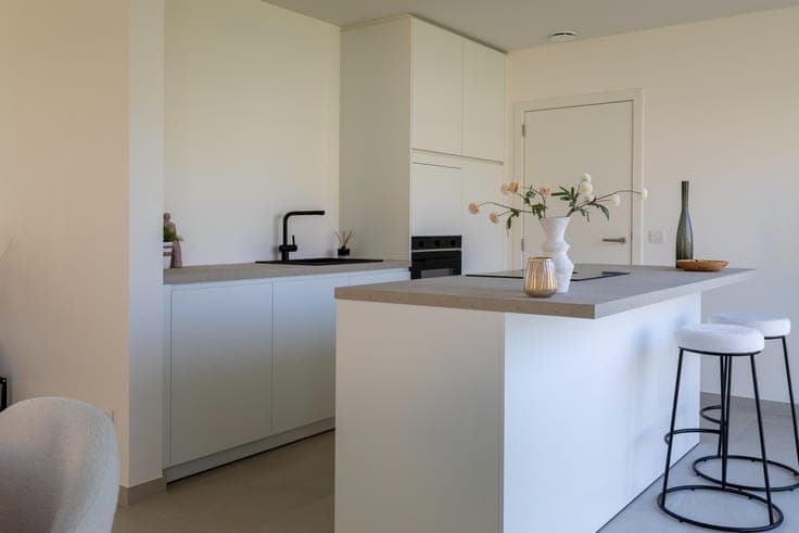Nieuwbouwwoningen in een groene omgeving te Lokeren