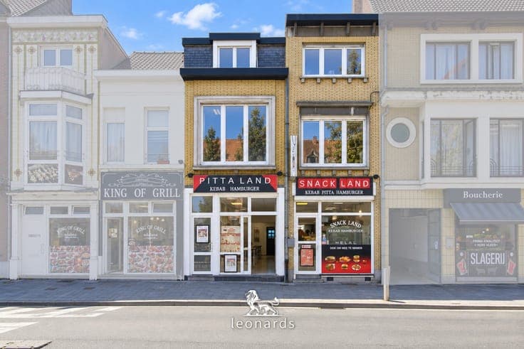 Commercial property with residence in Kortrijk
