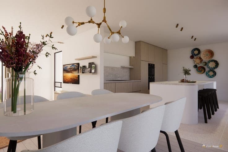 Halfopen woning te koop in Kruishoutem – 3 slaapkamers, r...