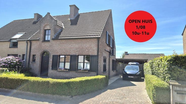 OPEN HUIS ZATERDAG 01/08 van 10u tot 11u. Instapklare en ...