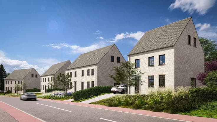 Nieuw te bouwen woning in open verband nabij Sint-Joris-...